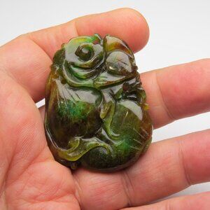 Jade Pendant Handmade Carved